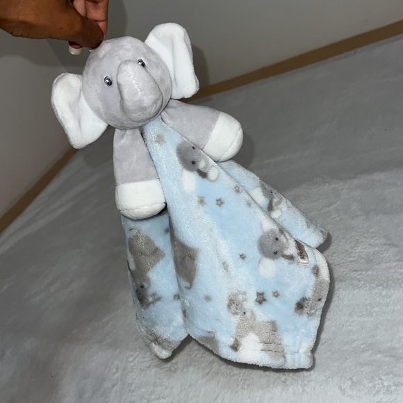 Elephant Lovey Security Blanket NWOT - Picture 6 of 7